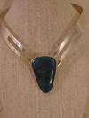 925 Sterling Silver Turquoise Choker: Southwest Western Jewelry