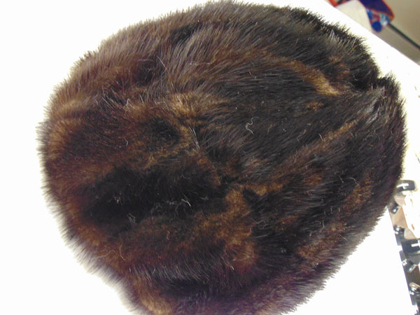 Vintage Black Mink Hat - Paris Boutique Label