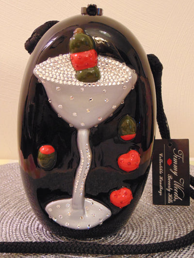 Vintage Timmy Woods Martini Purse: Collectible Designer Shoulder Bag