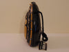 Vintage Timmy Woods Beetle Purse: Black & Gold Wooden Scarab