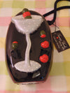 Vintage Timmy Woods Martini Purse: Collectible Designer Shoulder Bag