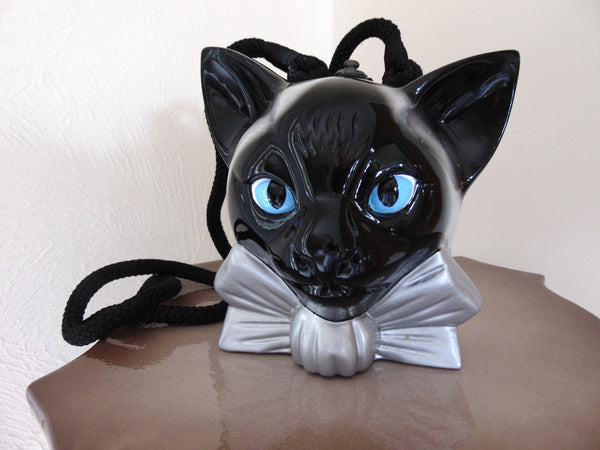 Vintage Timmy Woods Siamese Cat Crossbody Bag - Numbered