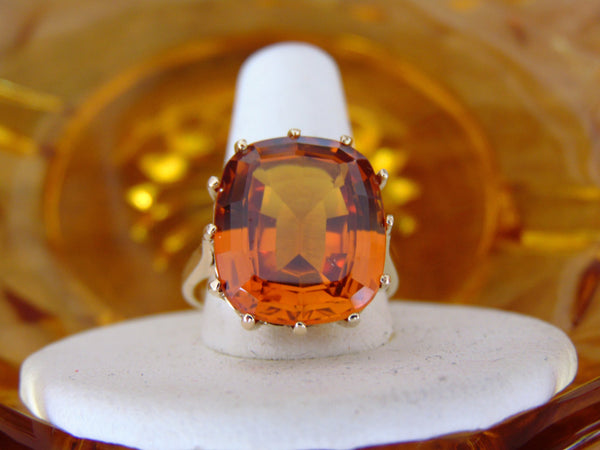 Vintage Citrine Ring