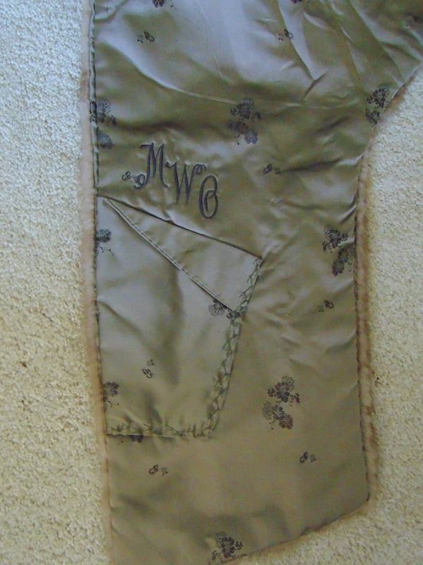 Vintage Autumn Haze Mink Stole: Preloved One Size