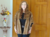 Vintage Autumn Haze Mink Stole: Preloved One Size