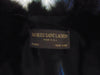 Vintage Jacques Saint Laurent Black Fox Tail Vest - Size Small
