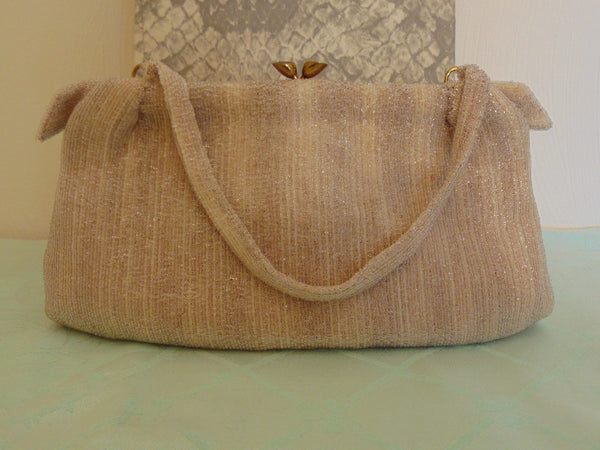 Vintage Beaded Evening Purse: Handmade Belgium Handbag, Saks Fifth Avenue