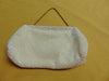 Vintage Cream Beaded Handbag: Saks Fifth Avenue, Made In France