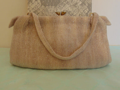 Vintage Beaded Evening Purse: Handmade Belgium Handbag, Saks Fifth Avenue