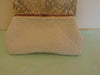 Vintage Cream Beaded Handbag: Saks Fifth Avenue, Made In France