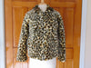 Vintage Faux Fur Leopard Print Jacket - Size Large