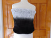 Neiman Marcus Ombre Rabbit Fur Tube Top - One Size