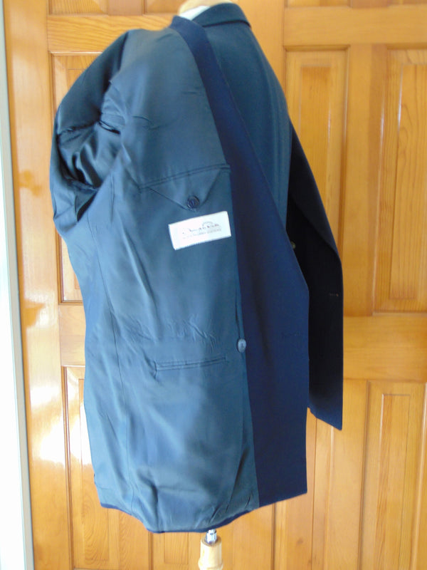 Vintage Oscar de la Renta Double-Breasted Sport Coat - 70s Men's Jacket