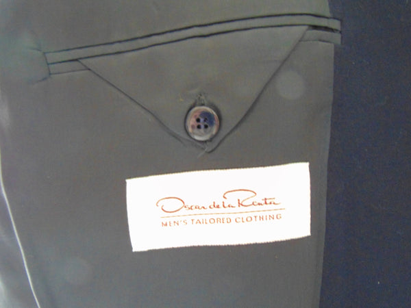 Vintage Oscar de la Renta Double-Breasted Sport Coat - 70s Men's Jacket