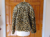 Vintage Faux Fur Leopard Print Jacket - Size Large