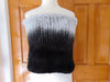 Neiman Marcus Ombre Rabbit Fur Tube Top - One Size