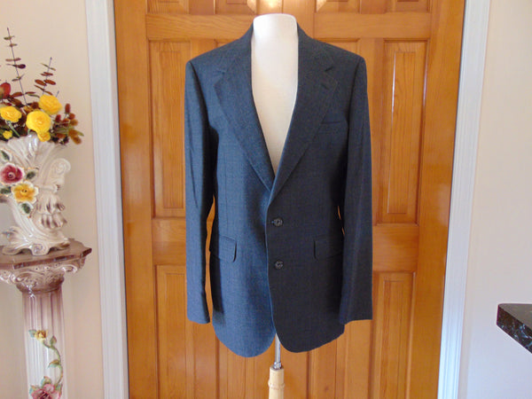 Vintage Evan Piccone Wool Sport Coat - Men's 70s Business Jacket