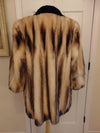 Vintage Fitch Fur Stroller Coat with Mink Trim - Rosendorf/Evans
