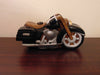 Vintage Timmy Woods Harley Motorcycle Purse: Wooden Novelty Bag