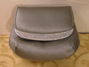 Vintage Judith Leiber Silver Satin Clutch: Wedding Purse