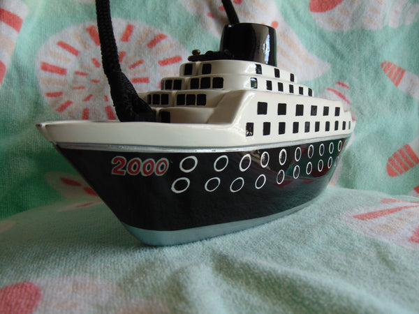 Timmy Woods Vintage Cruise Ship Purse, Acacia Wood, Wearable Art Bag