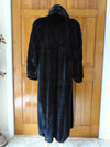 Vintage Long Black Mink Fur Coat - Cosmo Furs