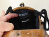 Rare Timmy Woods Cheeseburger Purse: Acacia Wood Wearable Art