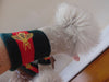 Fur Tasseled Ski Cap and Gloves Set - Girls Winter Gift
