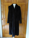 Vintage Long Black Mink Fur Coat - Cosmo Furs