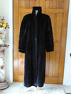 Vintage Long Black Mink Fur Coat - Cosmo Furs