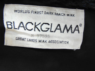 Blackglama Mink Fur Coat: Preloved Full Length Ranch Mink