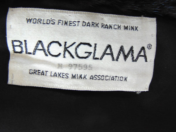 Blackglama Mink Fur Coat: Preloved Full Length Ranch Mink