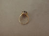 14K Yellow Gold Oval Amethyst Ring - Size 5.5