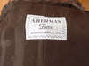 Vintage Muskrat Fur Stroller Coat - A. Herman Monogrammed Lining