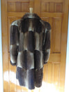 Vintage Muskrat Fur Stroller Coat - A. Herman Monogrammed Lining