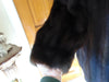 Vintage Black Mink Fur Opera Coat - Ballerina Cuff