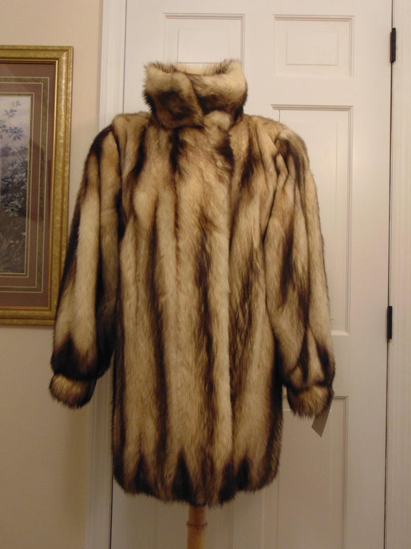 Vintage Fitch Fur Jacket: Ballerina Sleeves, Hornes Department Store