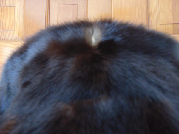 Vintage Black Mink Fur Opera Coat - Ballerina Cuff