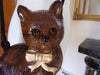 Vintage Timmy Woods Wooden Cat Purse with Box