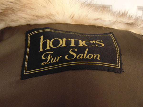 Vintage Fitch Fur Jacket: Ballerina Sleeves, Hornes Department Store