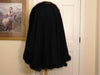 Vintage 1970s Wool Cape with Fox Fur Trim