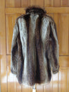 Vintage Raccoon Fur Coat, Full Pelt, Manor-Feldman