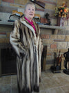 Vintage Full Length Fitch Fur Coat - Luxury Winter Fashion
