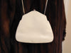 Judith Leiber White Lizard Jeweled Handbag: Silver Hardware