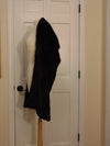 J. Mendel Sheared Mink Wrap: Preloved Black Fur Shawl