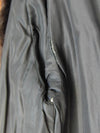 Vintage Full Length Raccoon Fur Coat: Fox Trim, 80s Estate Piece