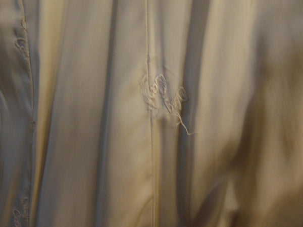 Genuine Tourmaline Mink Fur Coat: Full Length Oleg Cassini Furs