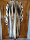 Vintage Natural Fitch Fur Coat: Full Length Estate Furs
