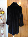 Vintage Black Ranch Mink Fur Stroller Coat: Canadian Fur