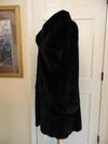 Vintage Black Ranch Mink Fur Stroller Coat: Canadian Fur